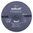 Набор корончатых сверл Ø 68, 74, 80, 90, 100 Wolfcraft 8918000. Фото-3
